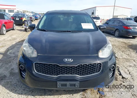 2017 Kia Sportage Lx from USA, damaged, VIN KNDPMCAC9H7218552
